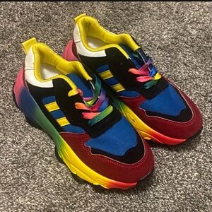 Colorful Sneakers UNISEX Size 8.5 UK 39